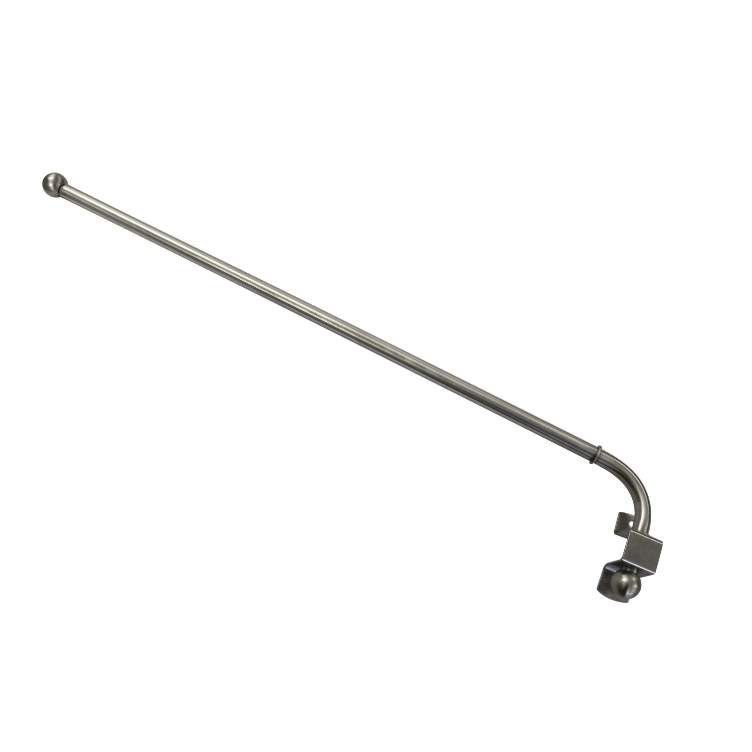 E-shop Gardinia Odklápacia tyč pr. 12 mm vzhľad ušľachtilá oceľ 55-85 cm