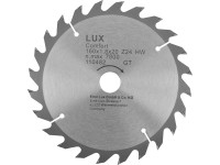 LUX Pílový kotúč do kotúčovej píly tvrdokov 160 mm