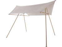 Záhradný altánok Santee, vzhľad dreva/taupe, 298 x 399 x 300 cm