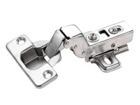 Hettich Dvojramenný nábytkový záves, klip, vsadený, poniklovaný, 35 mm