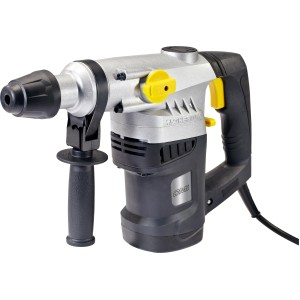 Vŕtacie kladivo CMI C-BH-1500, 1500 W, s upínaním SDS-Plus a prídavnou rukoväťou.