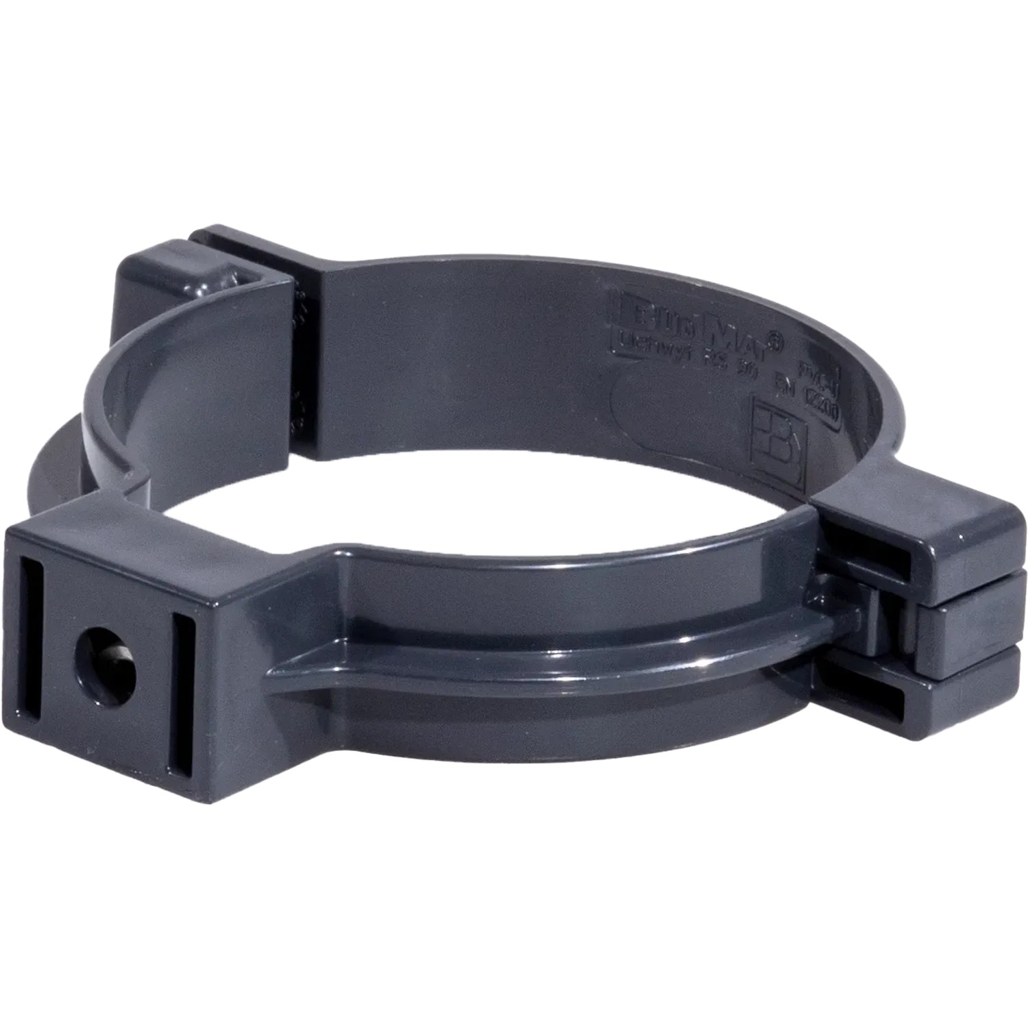 E-shop Budmat Objímka zvodovej rúry ProAqua 75/63 mm, antracitová