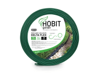 HOBIT garden Záhradný obrubník DELTA FLEX zelený 4 cm x 10 m + 20 kotv. klincov