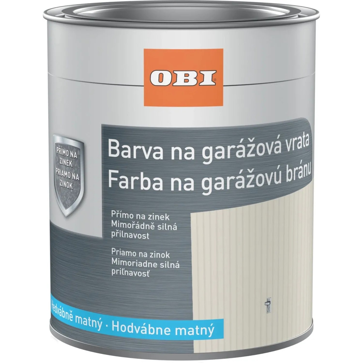 E-shop OBI Farba na garážové brány polomatná, antracitová RAL 7016, 750 ml