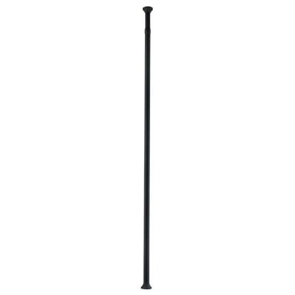Kleine Wolke Nastaviteľná sprchová tyč čierna pr. 25 mm, 145-250 cm