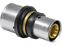 PIPETEC Lisovacia redukovaná spojka PFK2620 medená, 26x3 - 20x3