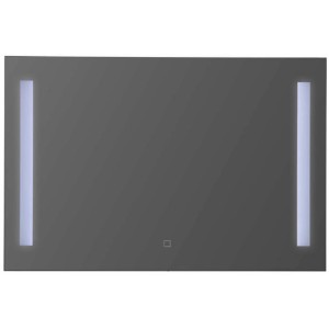 Zrkadlo Sanotechnik, 100x60 cm, s bočným LED osvetlením do vašej kúpeľne.