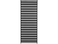 MIRADOR Pevná horiz.lamelová stena 111 antracit/antracit 93 cm pre 3 m stenu