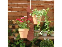 Gardenguard Závesný držiak na kvetináče hnedý 10 cm x 50 cm