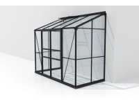 Vitavia Skleník Ida 3300 ESG 3 mm, čierny, 255 x 132 x 222 cm Vitavia Skleník Ida 3300 ESG 3 mm, čierny, 255 x 132 x 222 cm