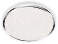 Briloner Stropné LED svietidlo ACORUS 1x LED/18 W, pr. 33 cm, chróm
