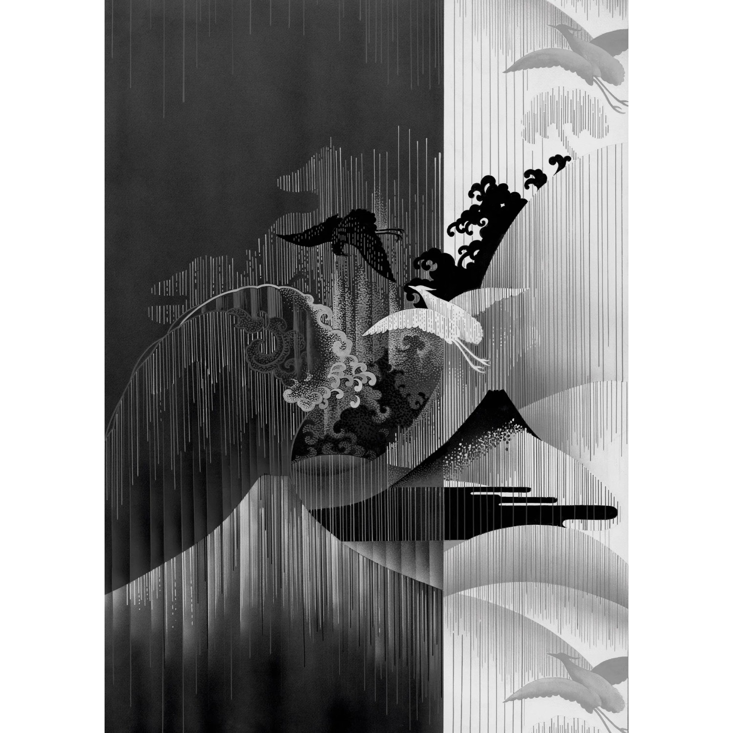 E-shop Komar Vliesová fototapeta Yin Yang 200 x 280 cm