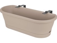 elho Kvetináč Corsica Easy Balcony taupe 60 x 19 x 24 cm
