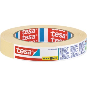 Tesa maliarska páska, rolka 50 m x 19 mm, pre čisté okraje pri maľovaní.