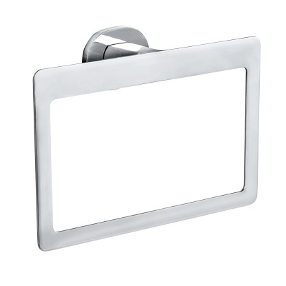 Wenko Držiak na uteráky Maribor UV-Loc, lesklá strieborná, 23 x 17 cm