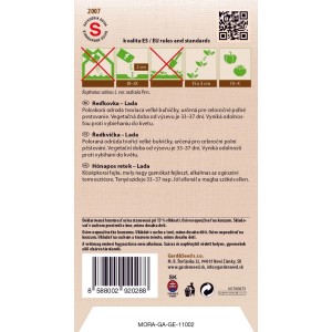 GardenSeed Premium Semienka Reďkovka Lada