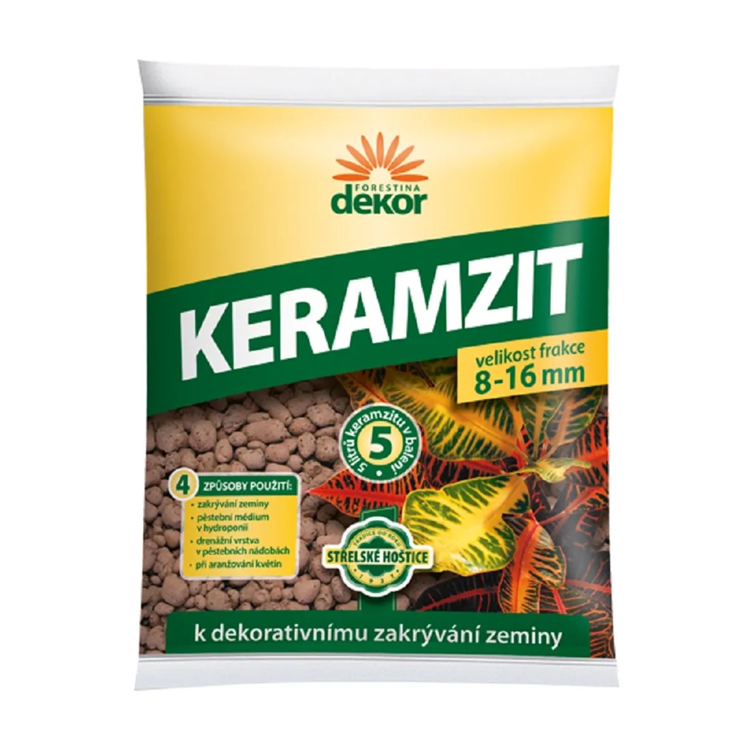 E-shop FORESTINA dekor Keramzit 8-16 mm, 5 l