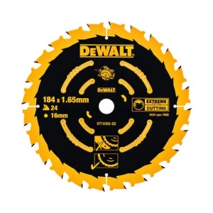 DeWALT Pílový kotúč ELITE, 24 zubov, 184 x 16 mm