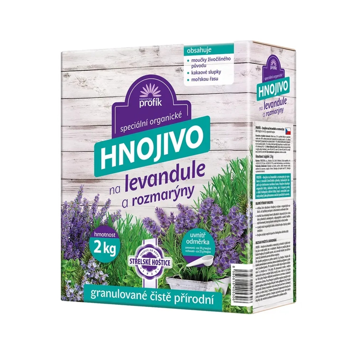 E-shop Forestina Profík Hnojivo na levandule a rozmaríny 2 kg