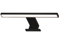 BRILO Zrkadlové LED svietidlo Dun, 5 W, čierne, 3,6 x 30 x 10,3 cm BRILO Zrkadlové LED svietidlo Dun, 5 W, čierne, 3,6 x 30 x 10,3 cm