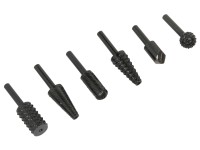 LUX-TOOLS Súprava fréz na drevo a kov 6-dielna