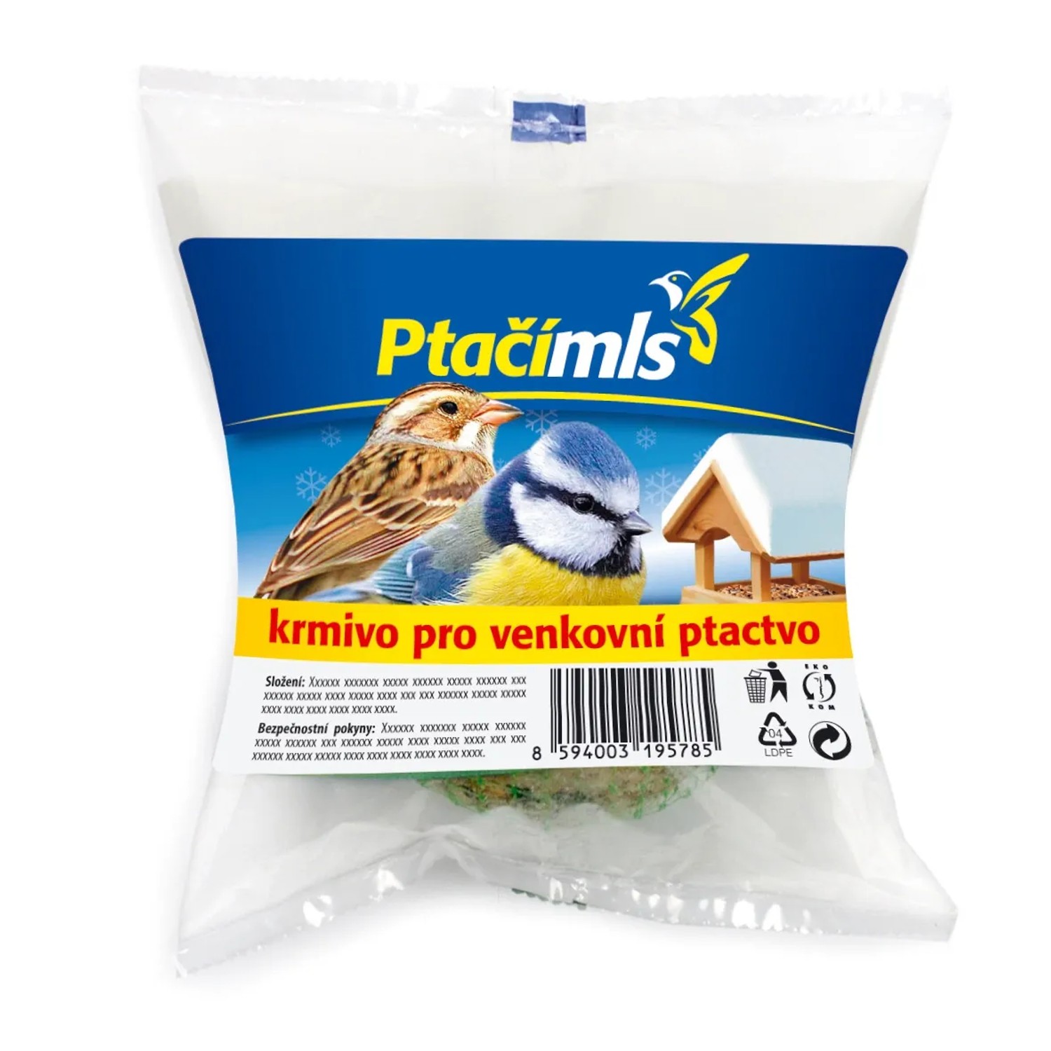 E-shop Ptačímls Lojová guľa XXL, 500 g