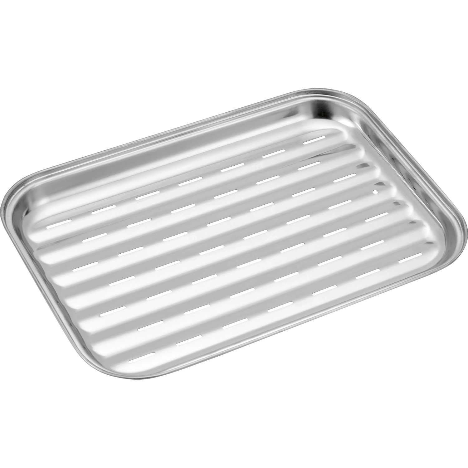 E-shop JAMESTOWN Grilovacia miska z nerezovej ocele 24,5 x 34,5 x 2,5 cm