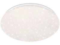 Brilo Stropné LED svietidlo Barny S, B-Smart, 21 W, biele, pr. 33 x 10 cm