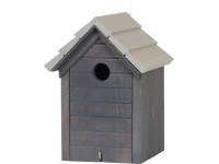 Vtáčia búdka so strieškou FSC® antracitová/svetlosivá