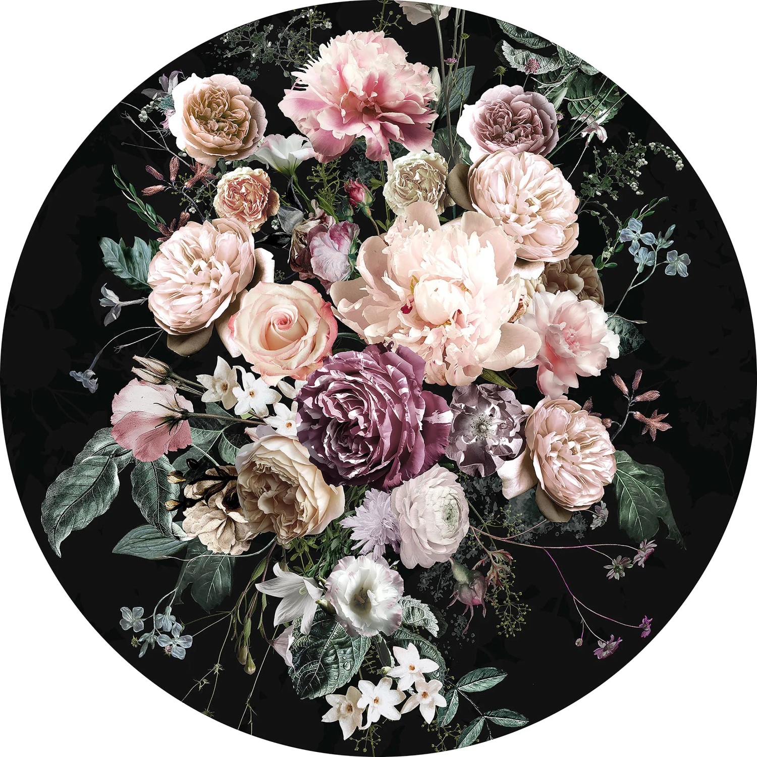 E-shop Komar Samolepiaca vliesová fototapeta Enchanted Flowers pr. 125 cm