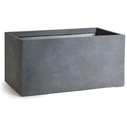 Mega Collections Truhlík Clayfibre Bigular autentická sivá 80 x 40 x 40 cm