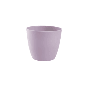 Plastkon Obal na kvetináč Ella levanduľová matná, pr. 15 x 13,2 cm
