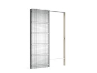 Jednokrídlové stavebné puzdro Ermetika Evolution 1970 x 700/125 mm, do muriva