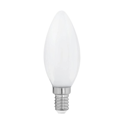 EGLO LED žiarovka E14 C35 7W 806lm 2700K pr. 35 x 98 mm, opálová
