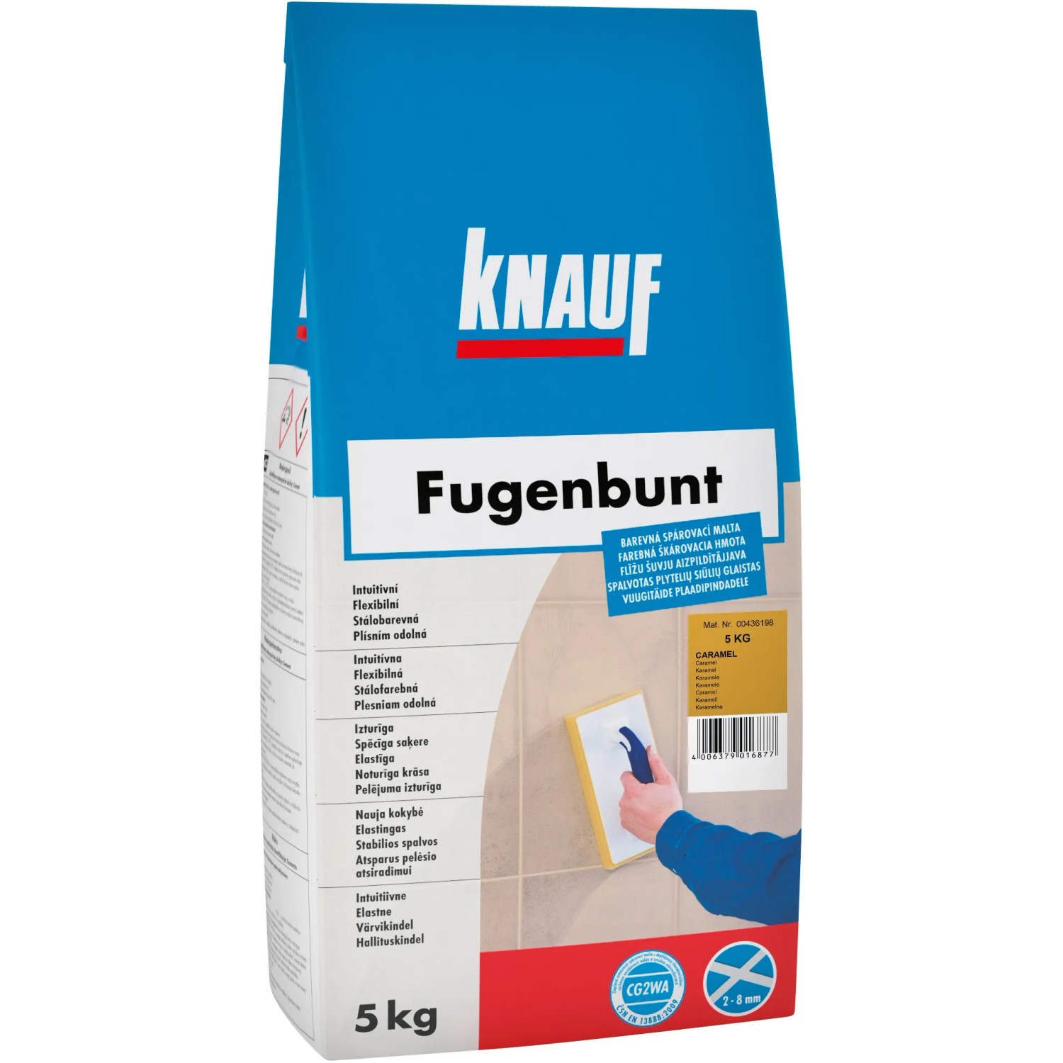 E-shop Knauf Škárovacia hmota Fugenbunt, Caramel, 5 kg