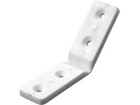 Hettich Rohová spojka biely plast 1 ks, 20 x 90 mm