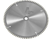 LUX-TOOLS List kotúčovej píly zo spekaného karbidu na drevo priemer 250 mm, 80 z