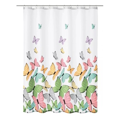 Kleine Wolke Sprchový záves Butterflies 180 x 200 cm