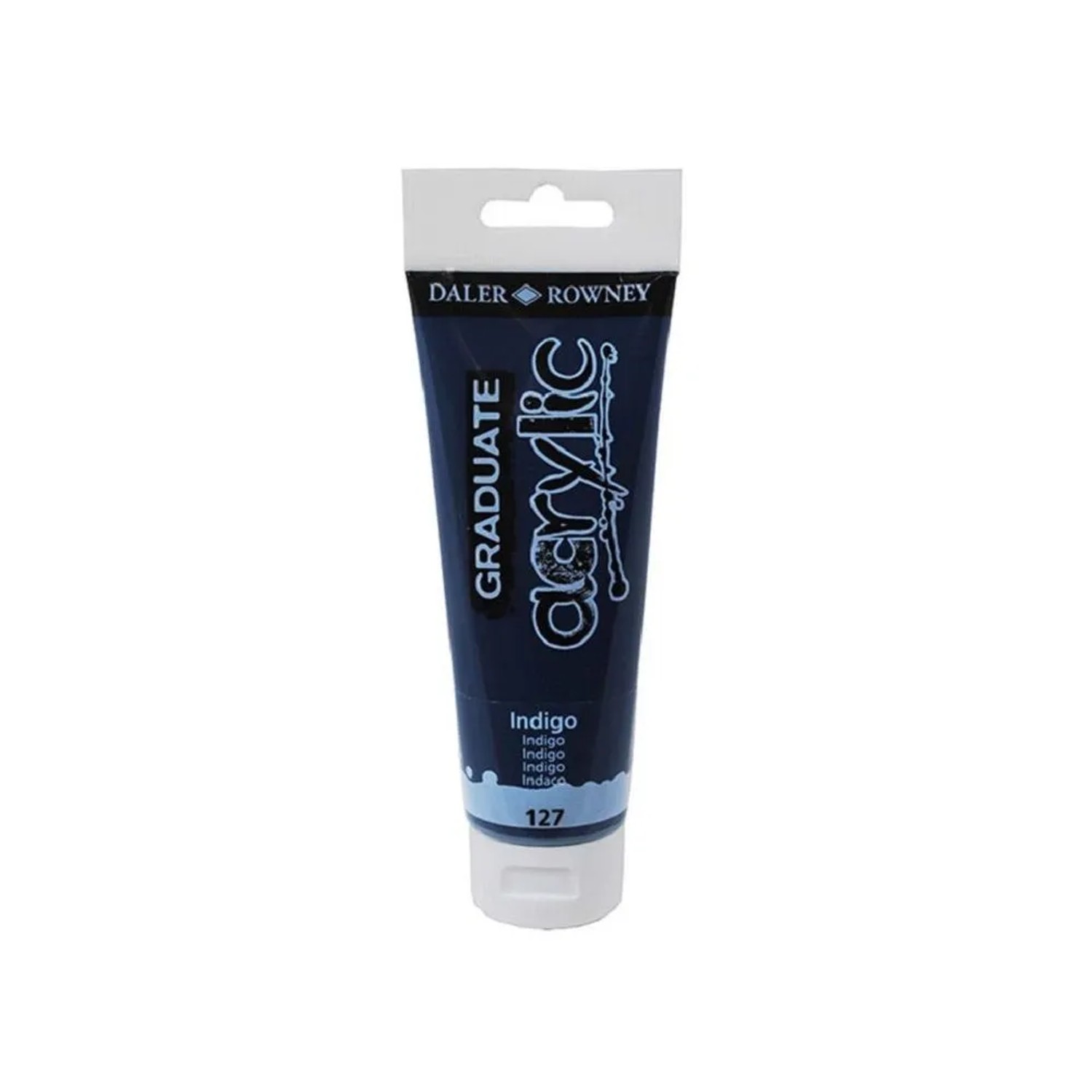 E-shop Daler Rowney Akrylová farba GRADUATE indigo, 120 ml
