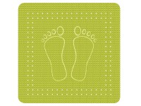 Kleine Wolke Protišmyková podložka do sprchy Foot kiwi 55 x 55 cm Kleine Wolke Protišmyková podložka do sprchy Foot kiwi 55 x 55 cm