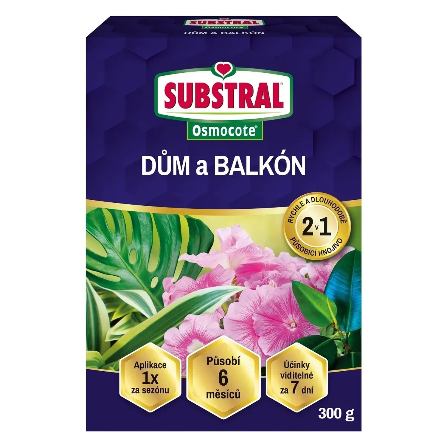 E-shop Substral Osmocote Hnojivo pre dom a balkón 300 g
