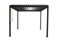 MIRADOR Pergola 88 Basic antracitová/ antracitová 3 x 3 m
