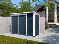 Weka Multifunkčný box s regálovým systémom, antracitový