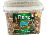 PEPE Králik kompletné krmivo, vedro 1,8 kg
