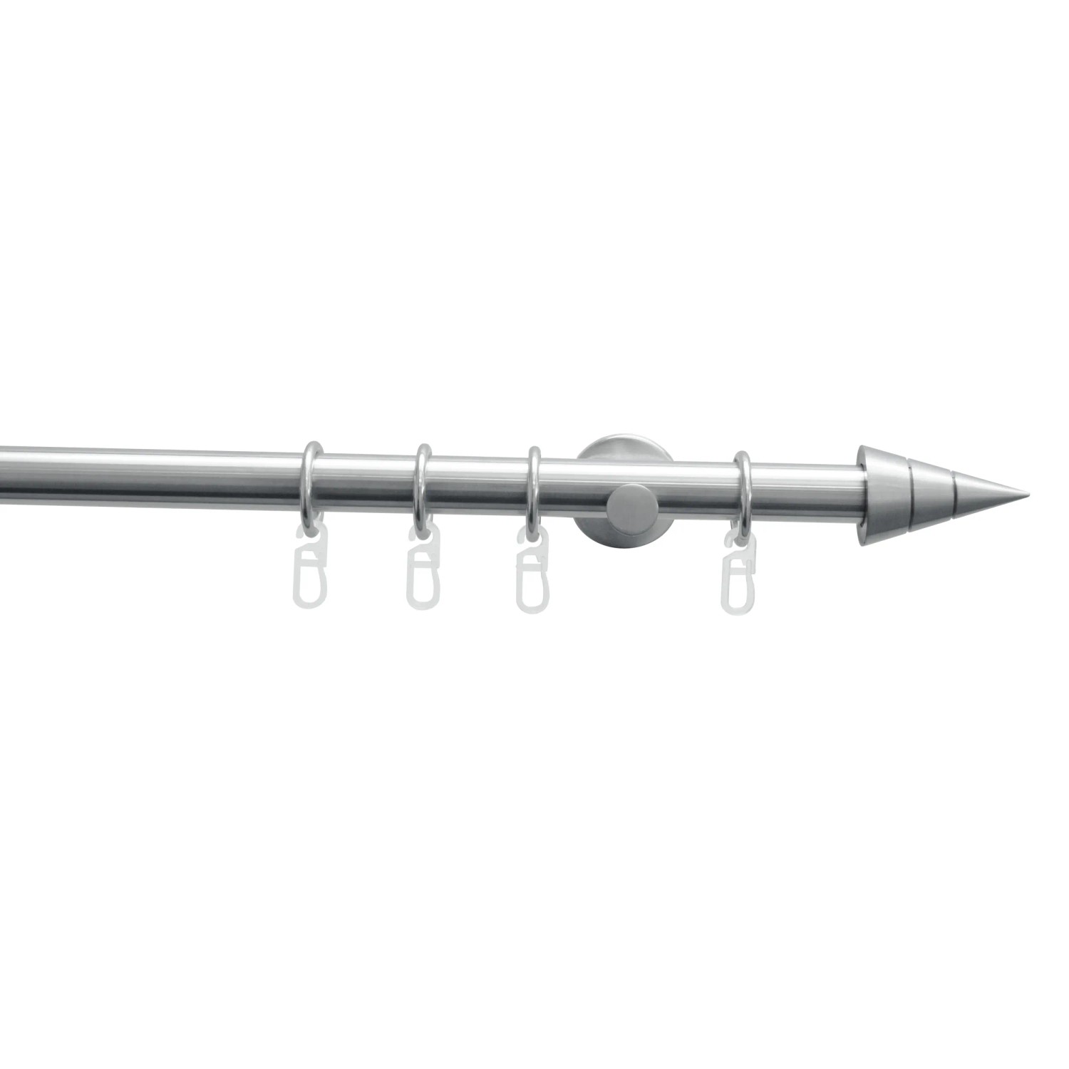 E-shop Gardinia Štýlová súprava Kužeľ pr. 20 mm, vzhľad ušľachtilá oceľ 120 cm