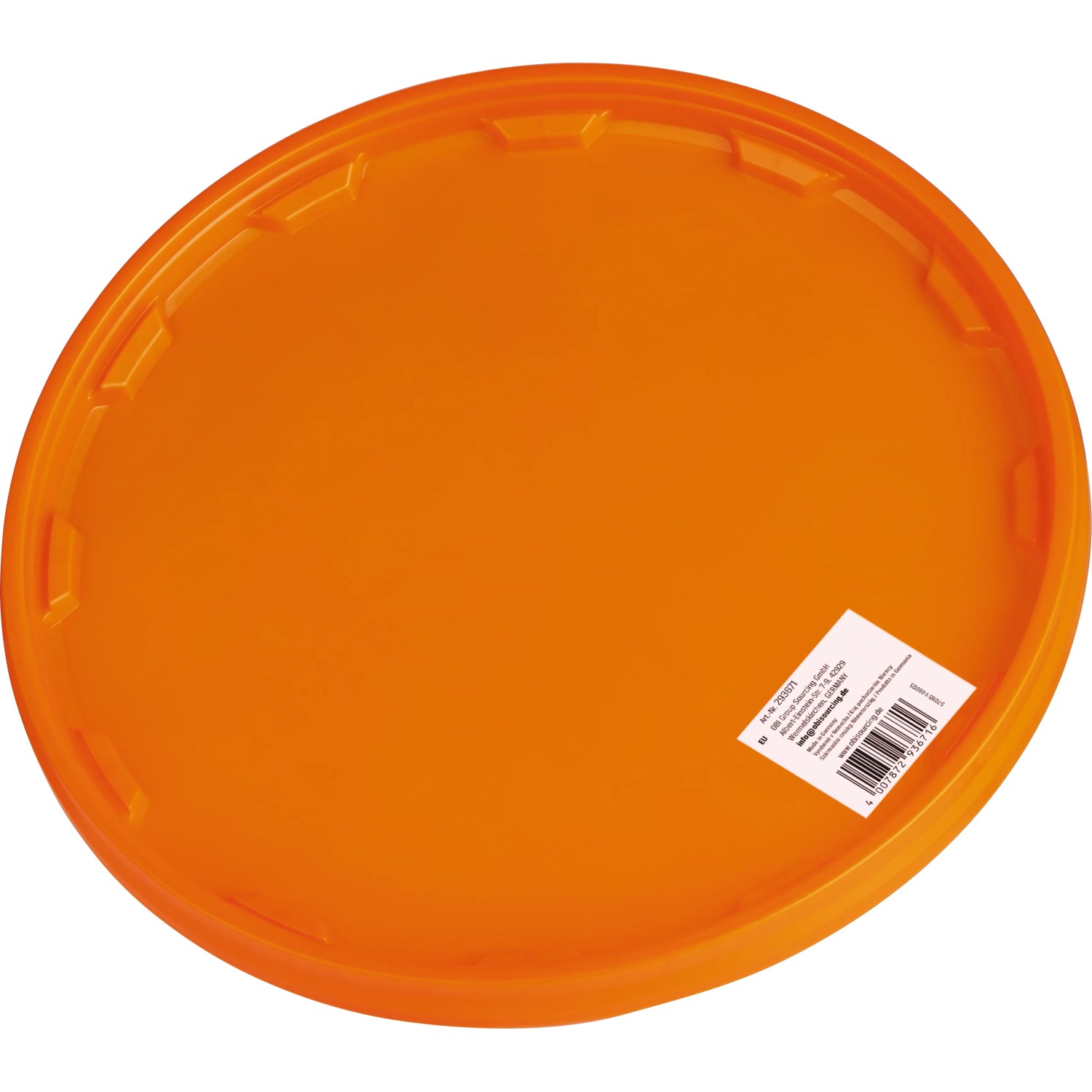 E-shop OBI Veko pre vedro XXL 40 l oranžové