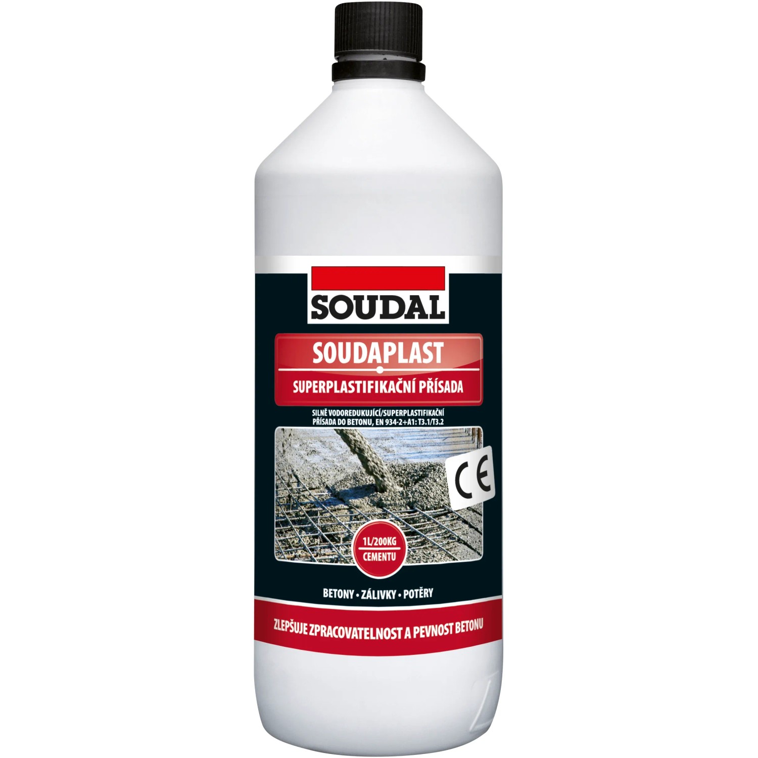 E-shop SOUDAL Super-Plastifikačná prísúprava Soudaplast 1 l