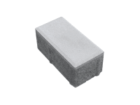 DITON Zámková dlažba Parketa 6, biela, 20 x 10 x 6 cm