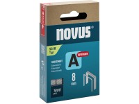 Novus Sponky z jemného drôtu Superhard A 53, dĺžka 8 mm, 1800 ks