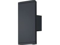 Trio LED vonkajšie nástenné svietidlo Colorado antracitová matná